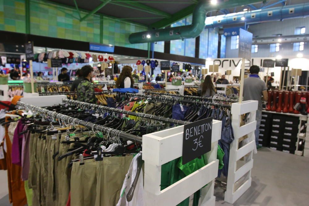 Stock!, la Feria Outlet de Málaga, en el Palacio de Congresos,  ofrece descuentos de hasta el 50, 60, 70 y 80% en primeras marcas nacionales e internacionales
