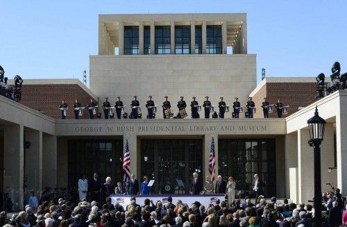Estados Unidos inaugura una biblioteca que lleva el nombre de George W. Bush