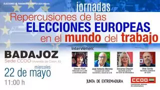 Unai Sordo analiza en Badajoz la repercusión de las elecciones europeas en el trabajo