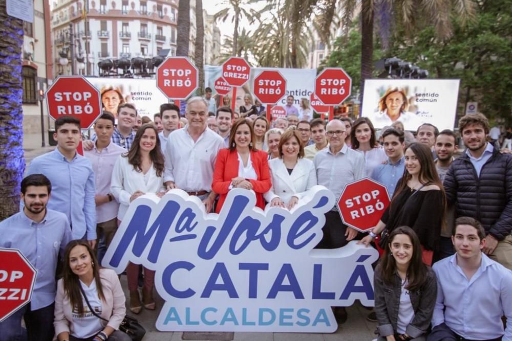 Inicio de la campaña de las elecciones municipales en València