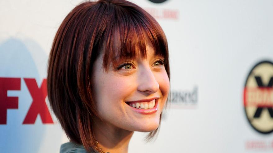 La actriz Allison Mack