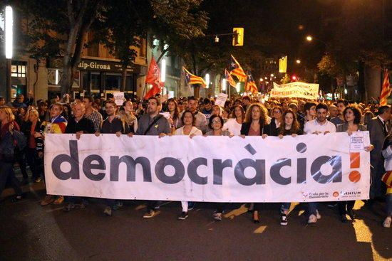 Concentració a la Plaça Constitució