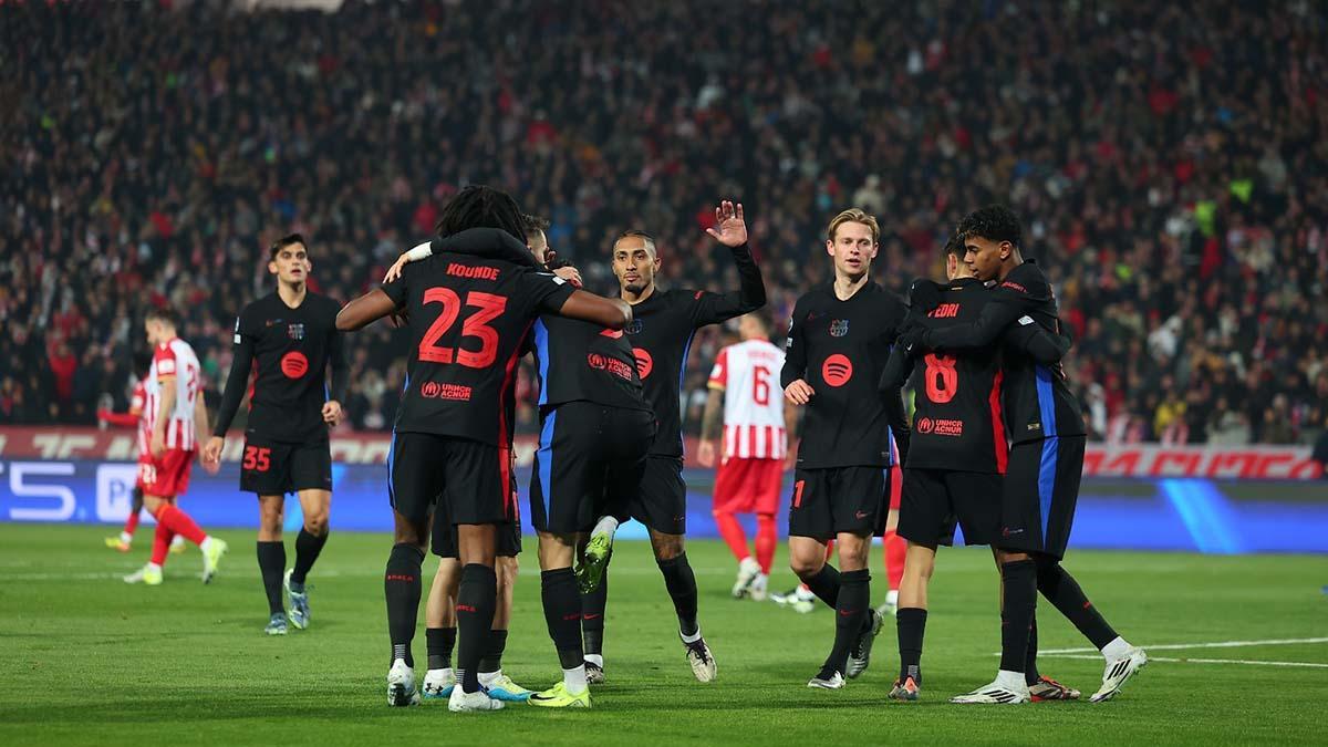 Resumen, goles y highlights del Estrella Roja 2- 5 FC Barcelona de la jornada 4 de la Champions League
