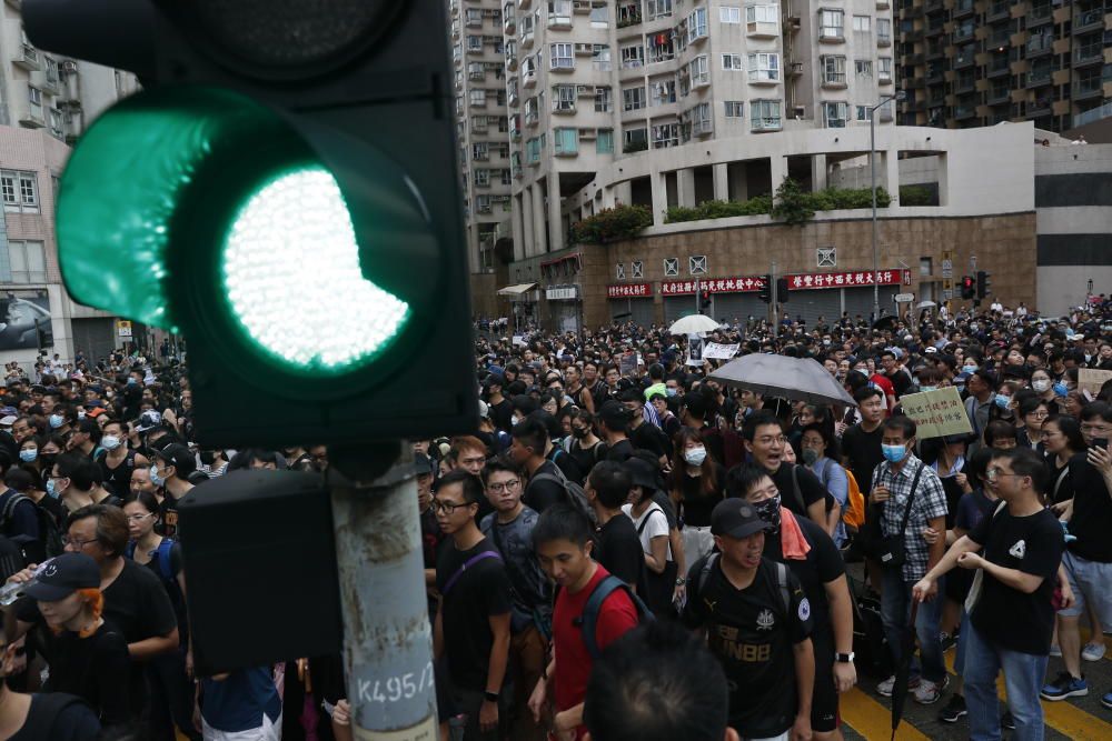 Protestas en Hong Kong