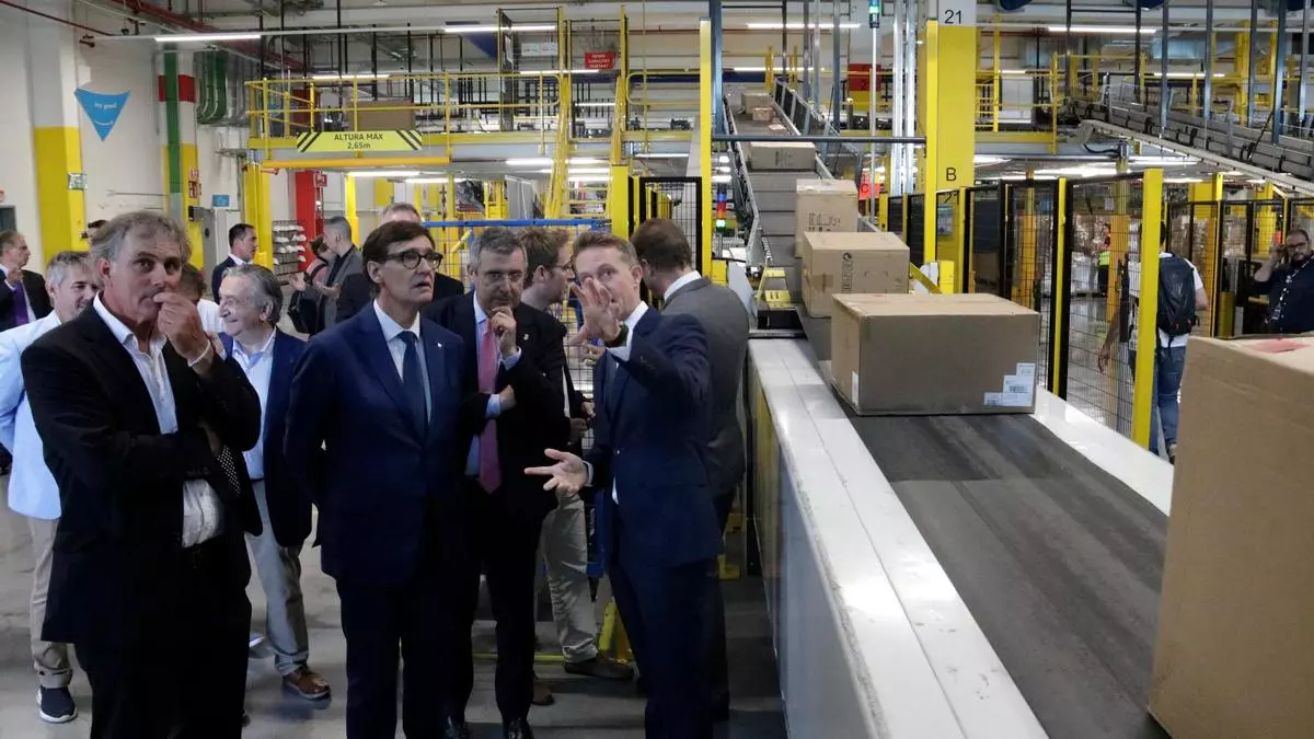 El centre d'Amazon al Far d'Empordà celebra dos anys amb més de 1.700 treballadors