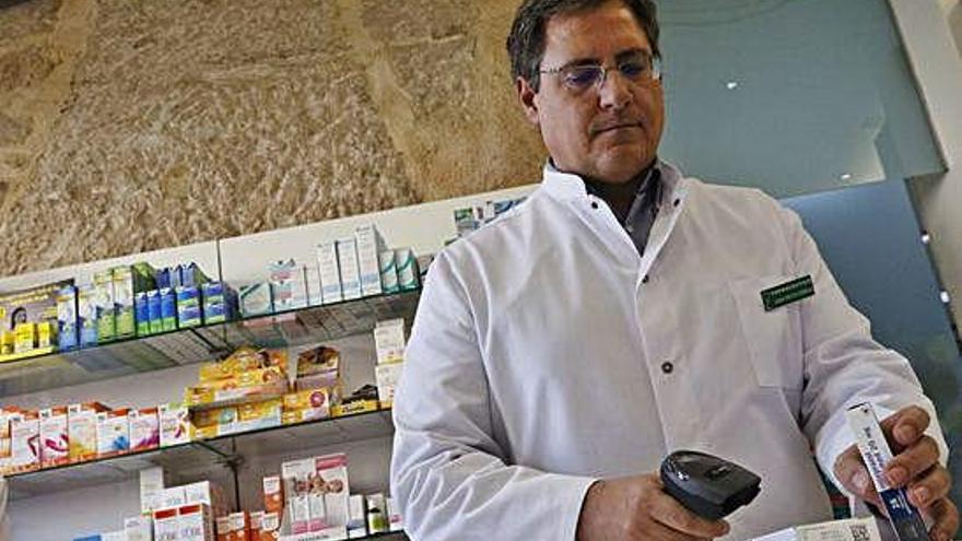 Juan Prieto Corpas, presidente del Colegio de Farmacéuticos de Zamora.