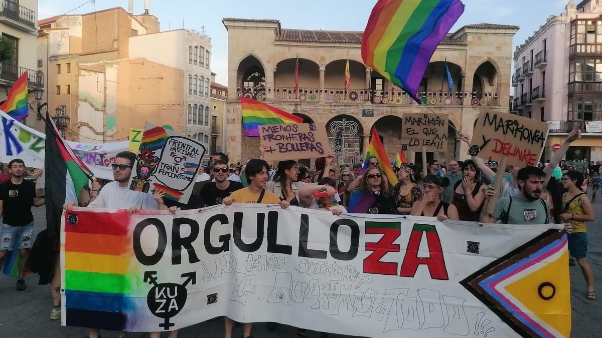 VÍDEO | Zamora vive su primera manifestación del Orgullo LGTBIQ+