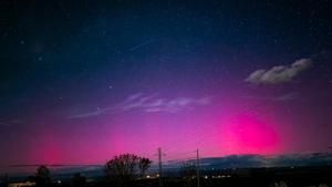 Auroras boreales vistas desde el Observatorio de Pujalt este 10 de octubre de 2024
