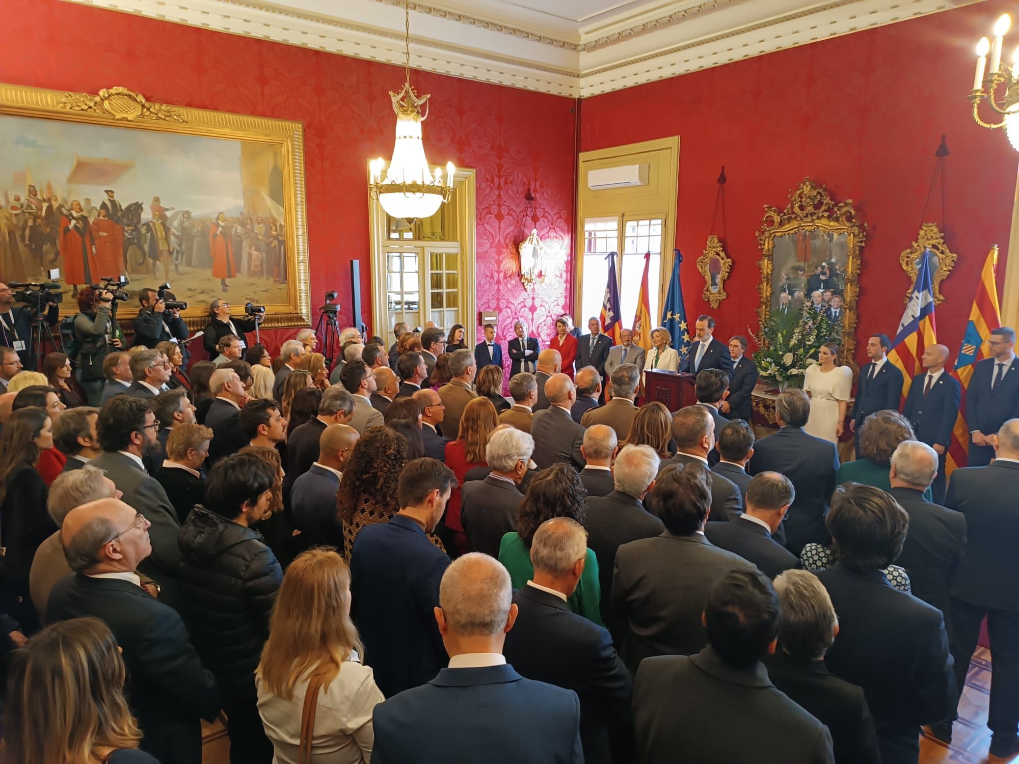 Acto institucional del Dia de les Illes Balears en el Parlament