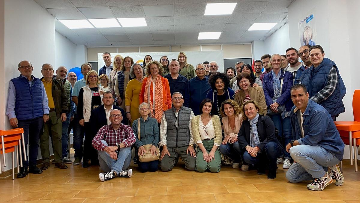 Representantes de la candidatura del PP de Torrent.