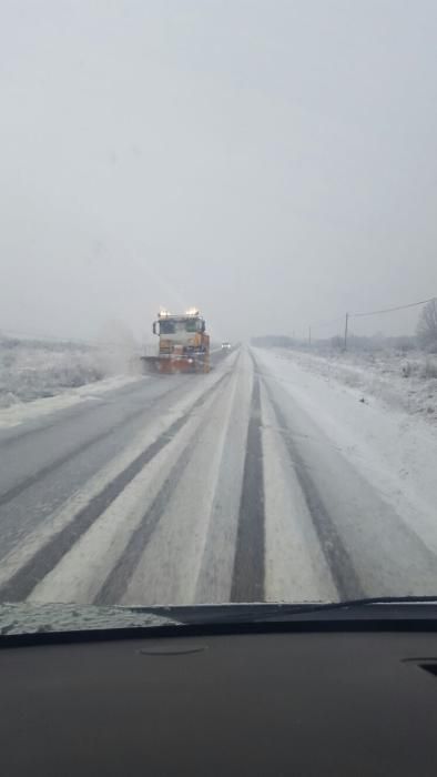 Sanabria, en blanco por la nieve