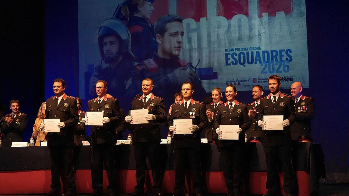 Les imatges del Dia de les Esquadres dels Mossos de la Regió Policial de Girona