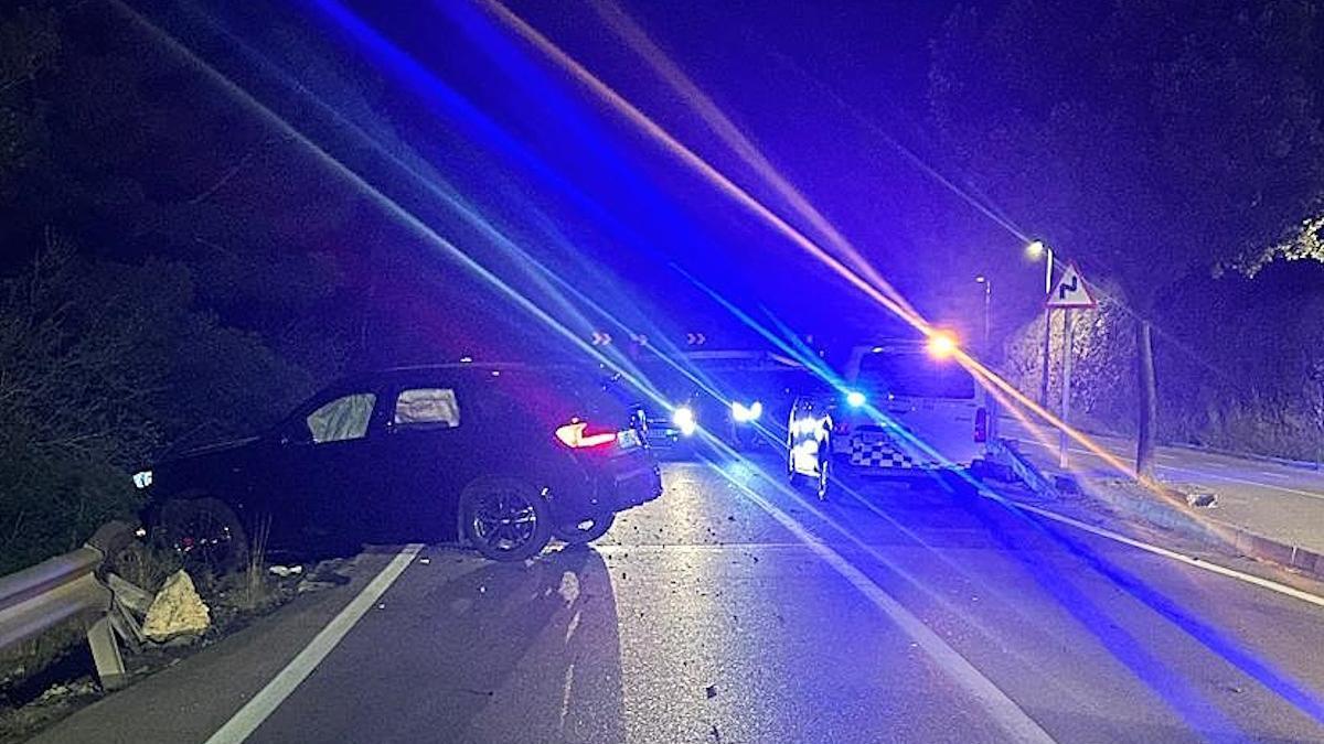 SUCESOS MALLORCA | Denunciado un conductor ebrio que se estrelló junto ...