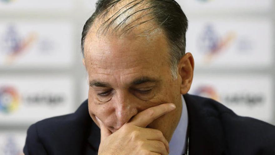 Tebas impide animar a la afición del Levante ante el Málaga