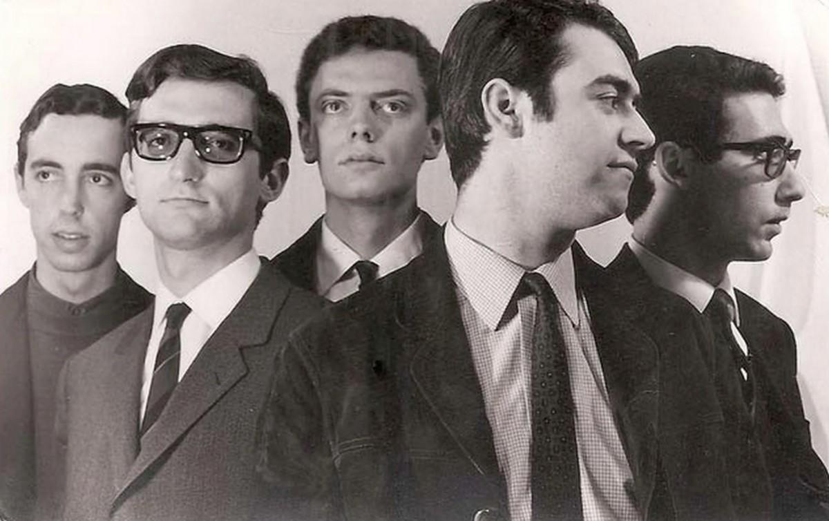 Els 4 Z, con Lluís Miquel Campos, en la década de los 60.