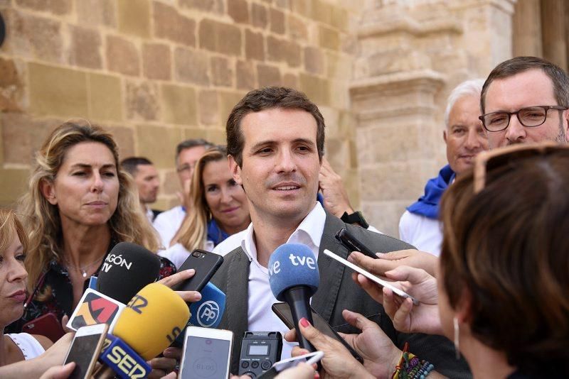 Visita de Pablo Casado a Tarazona