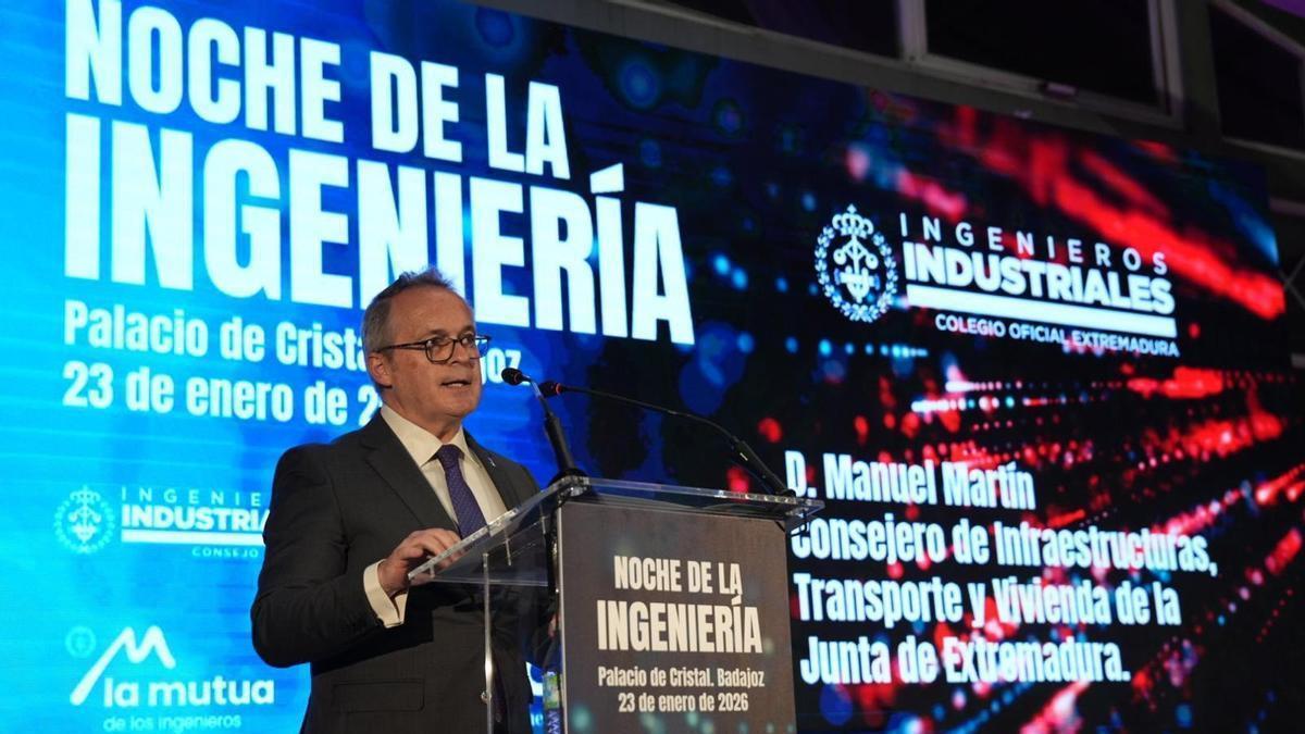 Intervención de Manuel Martín Castizo en La Noche de la Ingeniería.