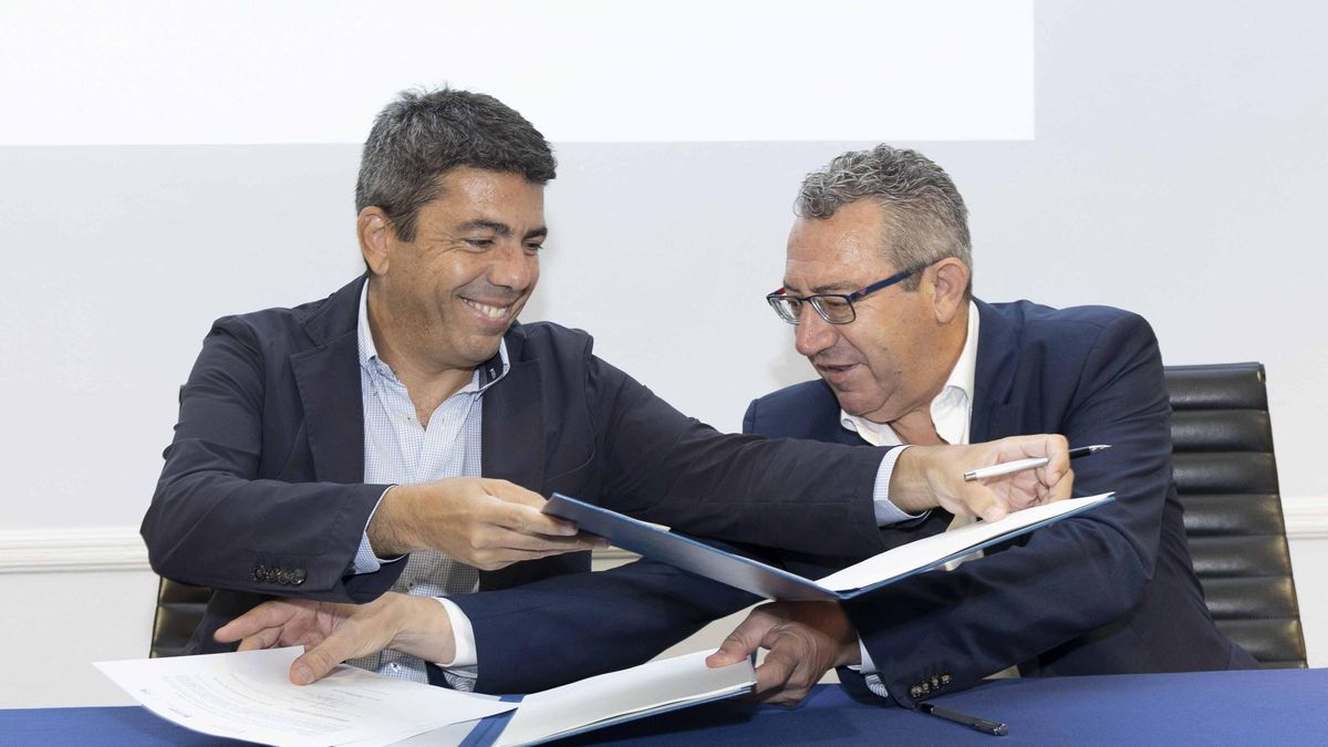 Firma del convenio entre la Entidad de Saneamiento de Aguas (EPSAR) y la Diputación de Alicante