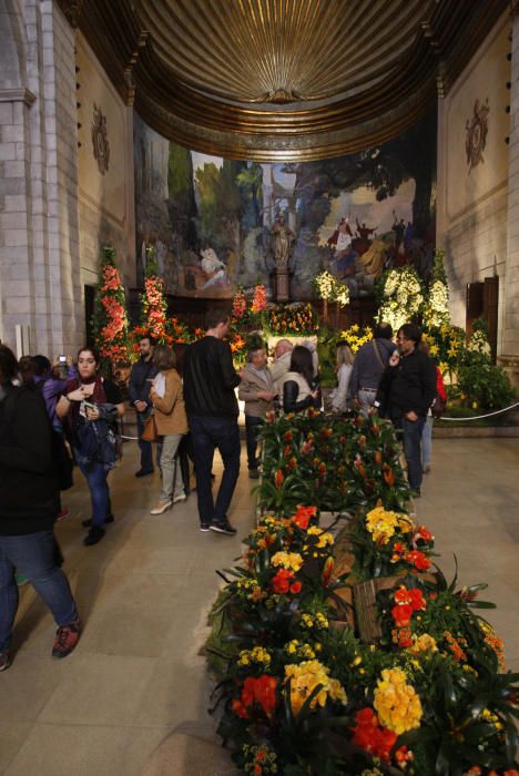 Girona es torna a omplir de visitants el darrer cap de setmana de Temps de Flors