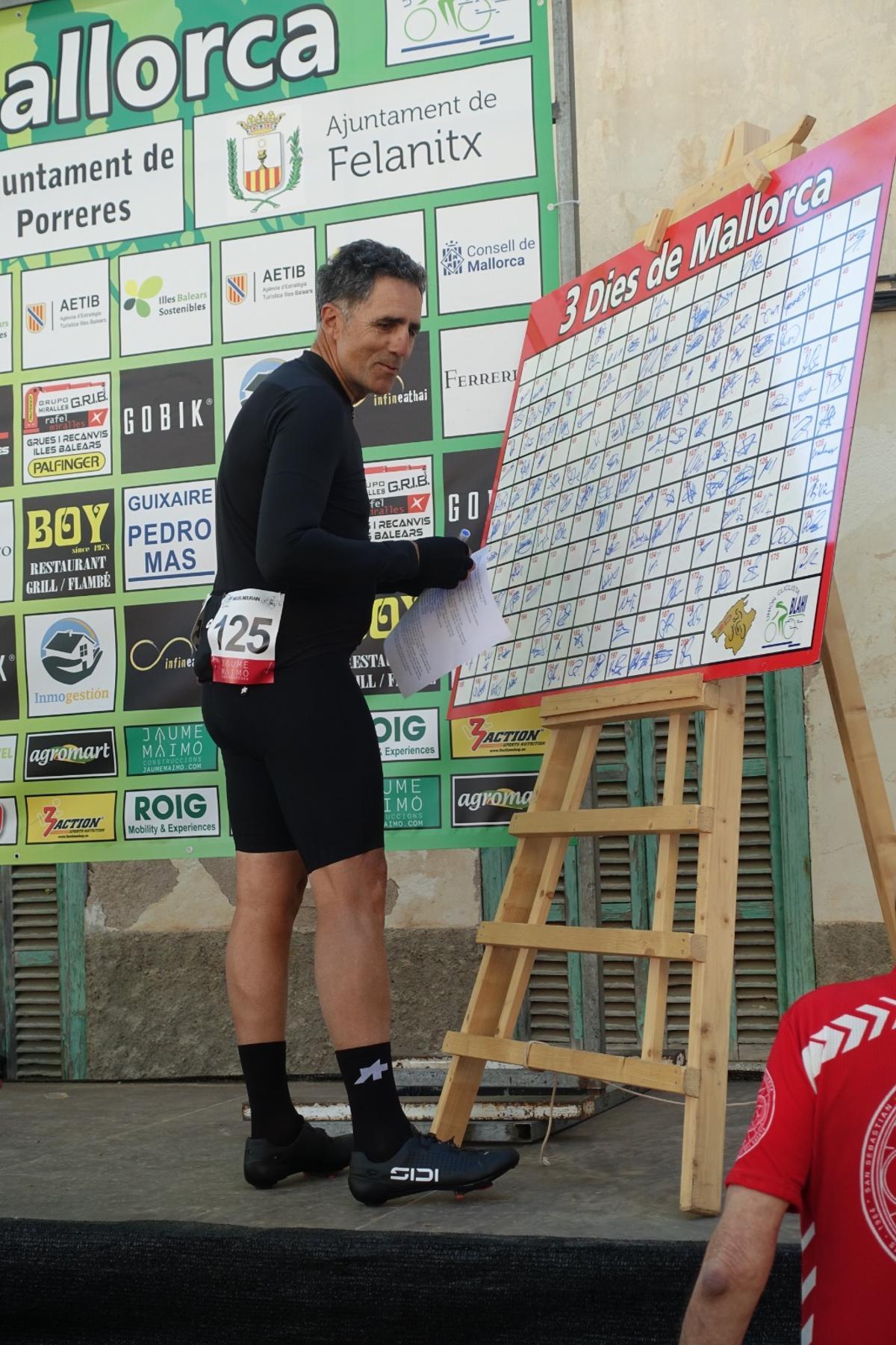 La leyenda Miguel Indurain disputa la última etapa de los ‘3 Dies de Mallorca’