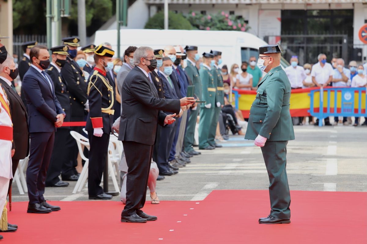 La Guardia Civil honra a su patrona en Murcia