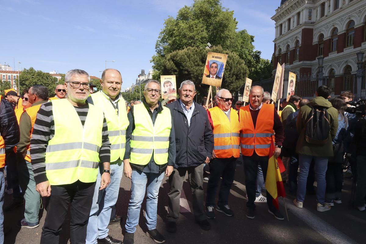 Galería | El sector tabaquero extremeño se moviliza en Madrid