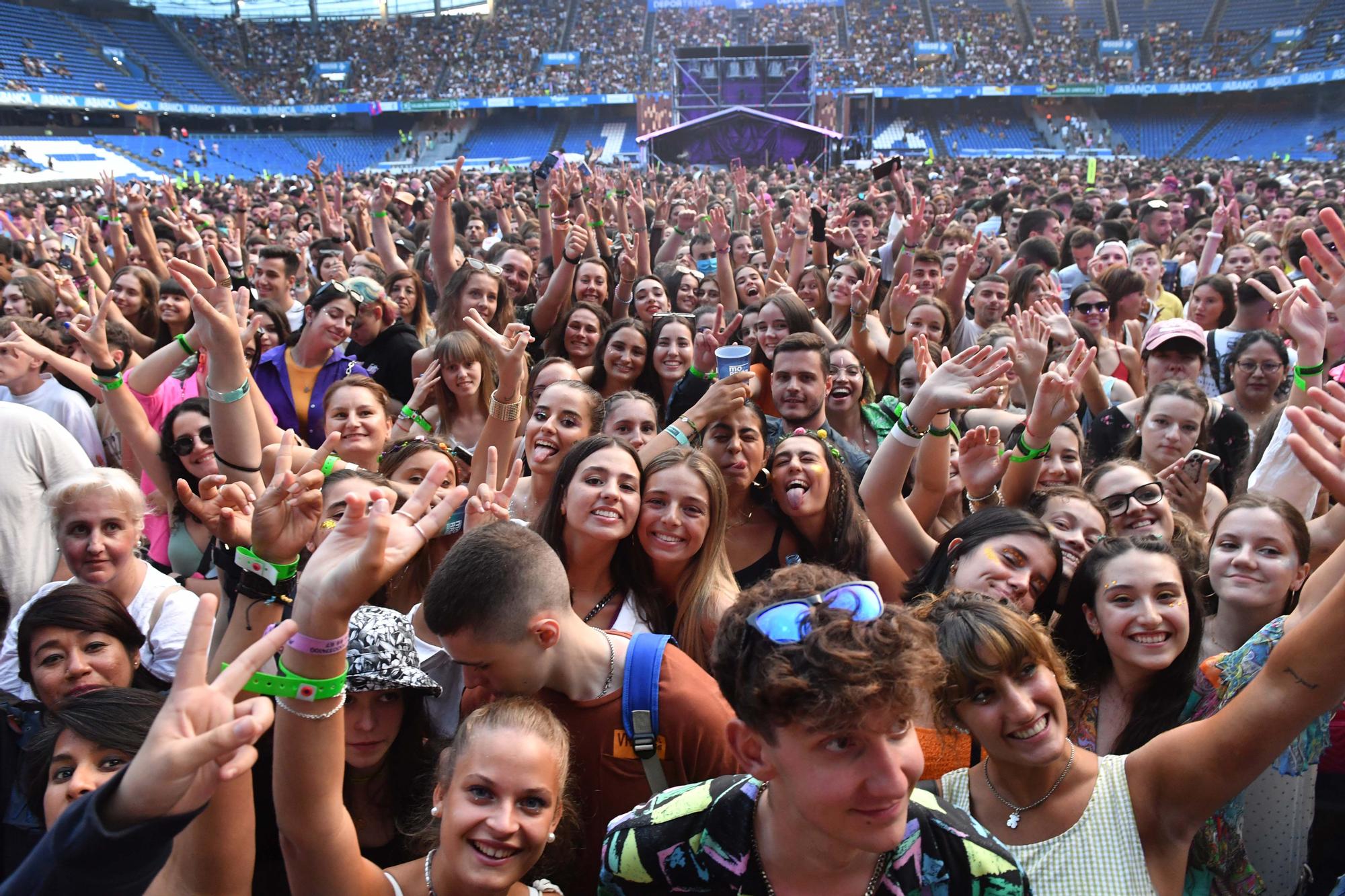 Riazor recupera los conciertos 29 años después con el Morriña Fest