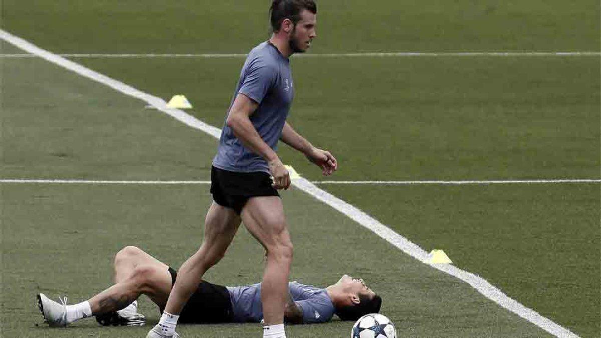 Bale y James estaban lesionados en el Real Madrid