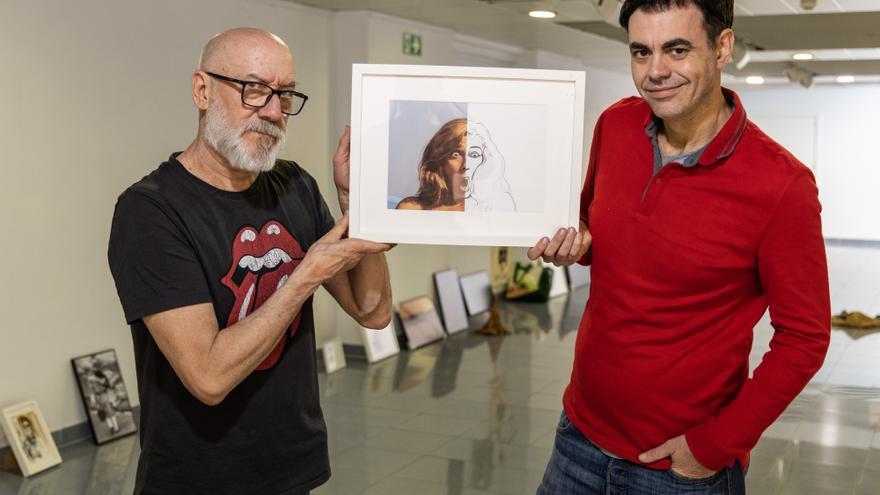 Borja López y Juanjo Hernández funden sus obras en el Club INFORMACIÓN