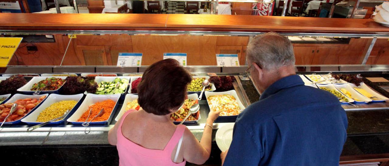 Restaurante de un complejo hotelero de Benidorm.