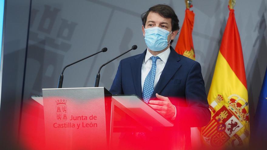 El presidente de la Junta de Castilla y León, Alfonso Fernández Mañueco