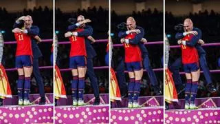 Las cuatro fotos con las que la RFEF intenta desmentir a Jenni Hermoso sobre la escena del beso