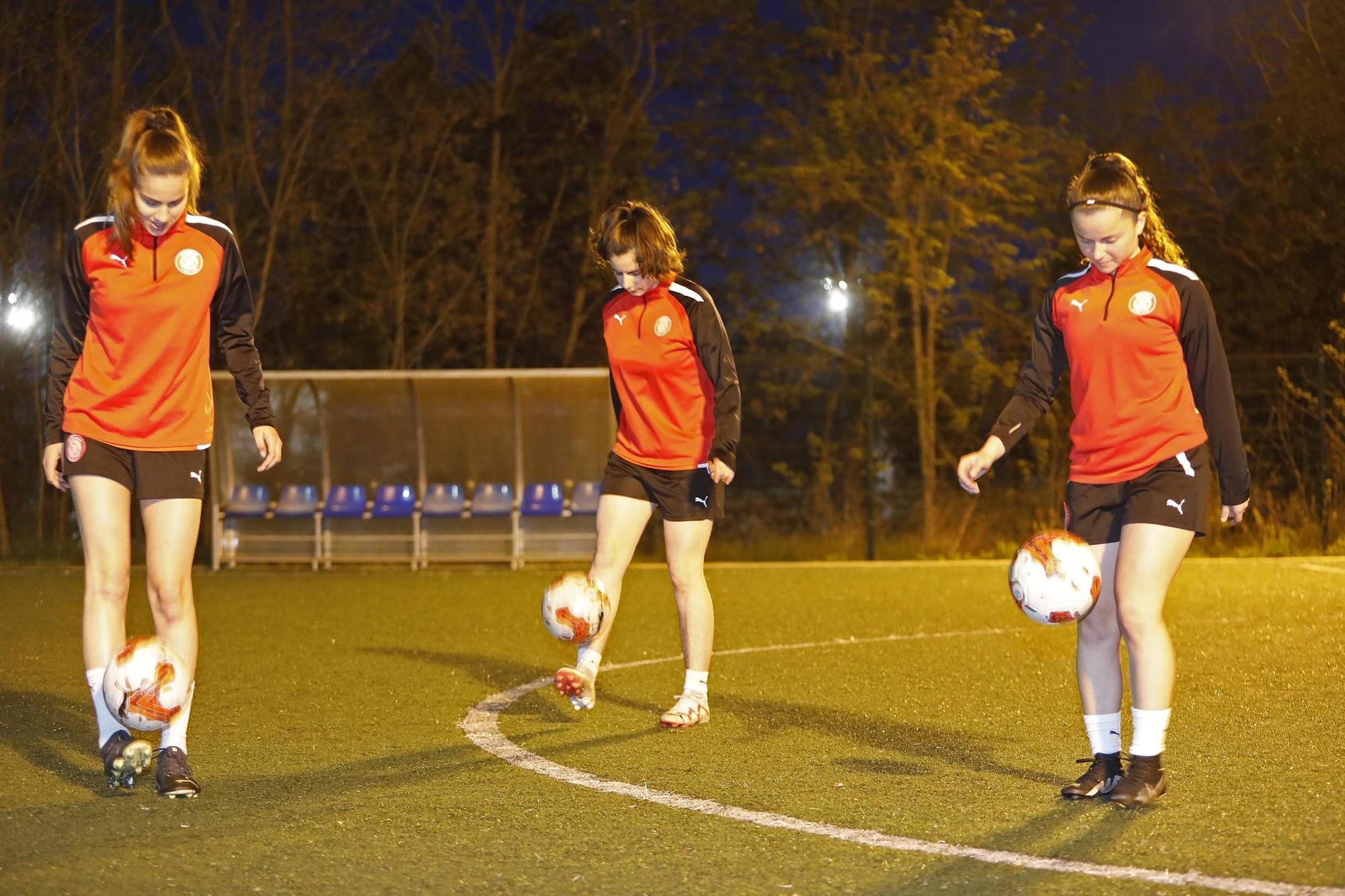 Entrenament del Girona FC femení