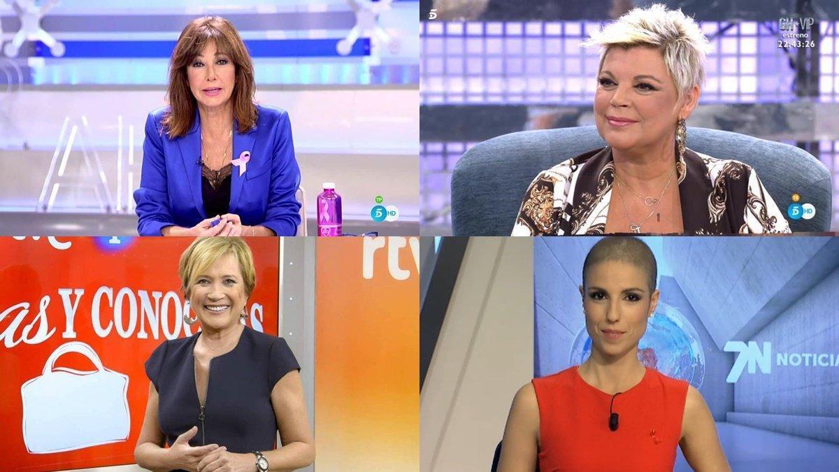 Televisivas luchadoras: famosas que se han enfrentado al cáncer de mama