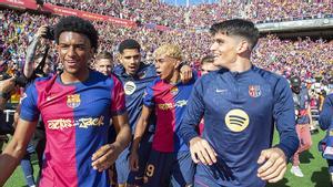 El Barça gana el clásico ante el Madrid en el estadi Lluis Companys