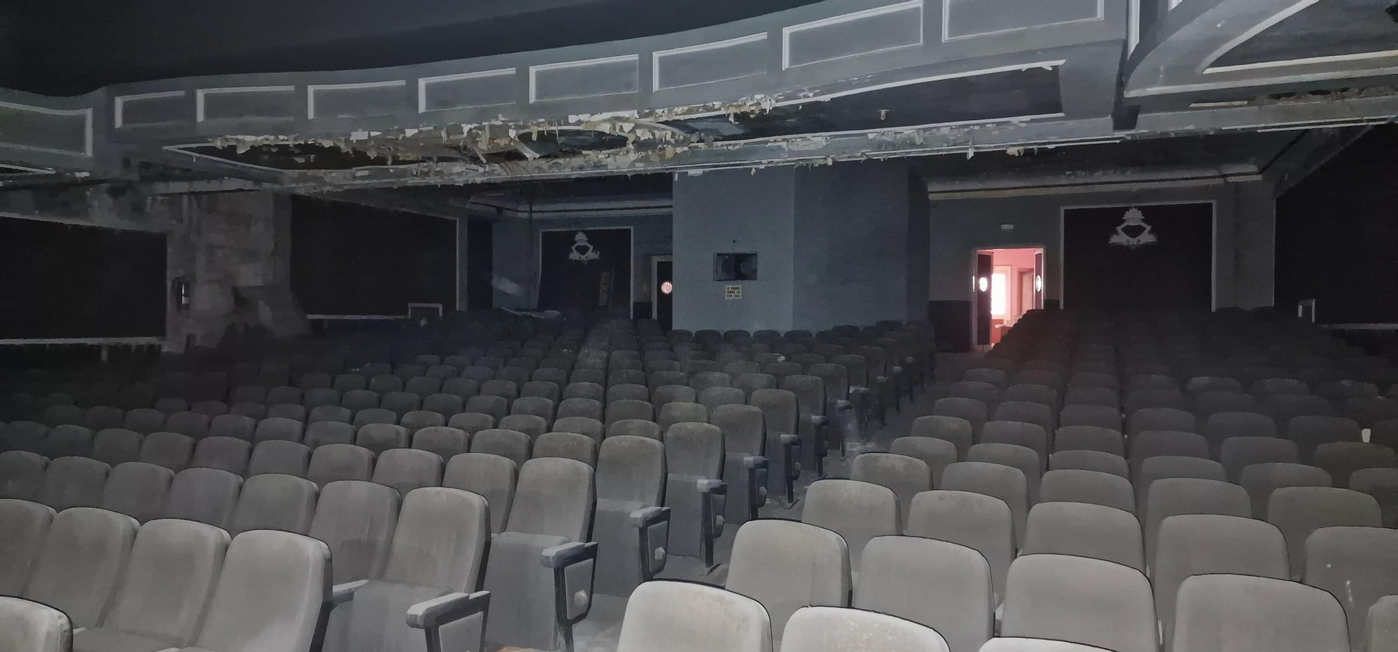 El estado actual del antiguo Cine Rex, en imágenes