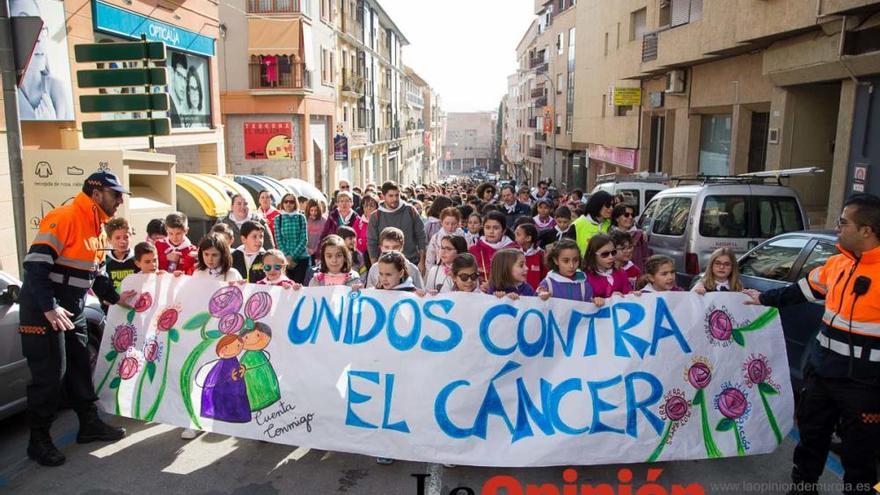 Marcha en el Día del Cáncer Infantil en Caravaca