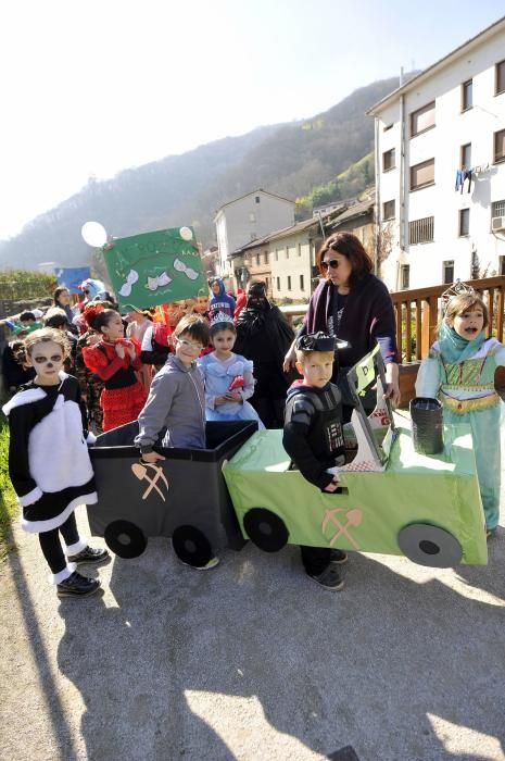 El carnaval del colegio de La Foz.