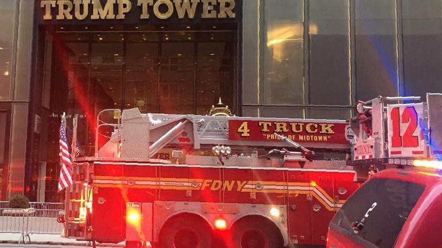 Incendio en la Torre Trump de Nueva York