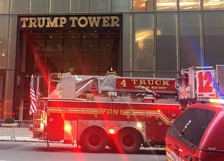 Un muerto en un incendio en la Torre Trump