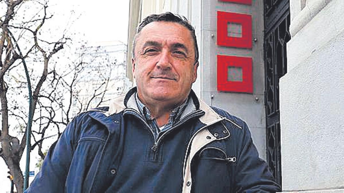 El secretario general de CCOO en Málaga, Fernando Cubillo.