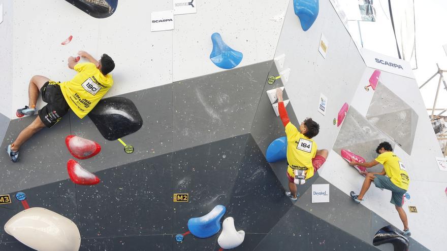 La escalada en Cáceres, un espectáculo de altura