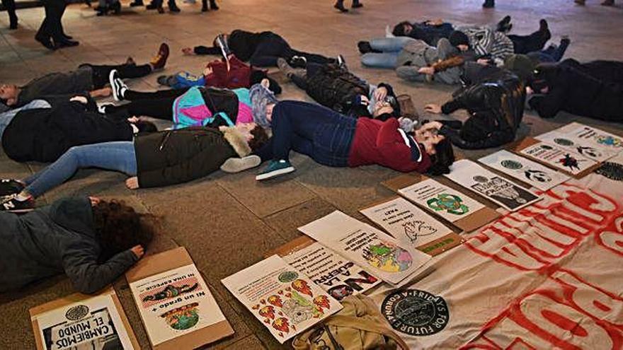 A Coruña protesta contra el cambio climático