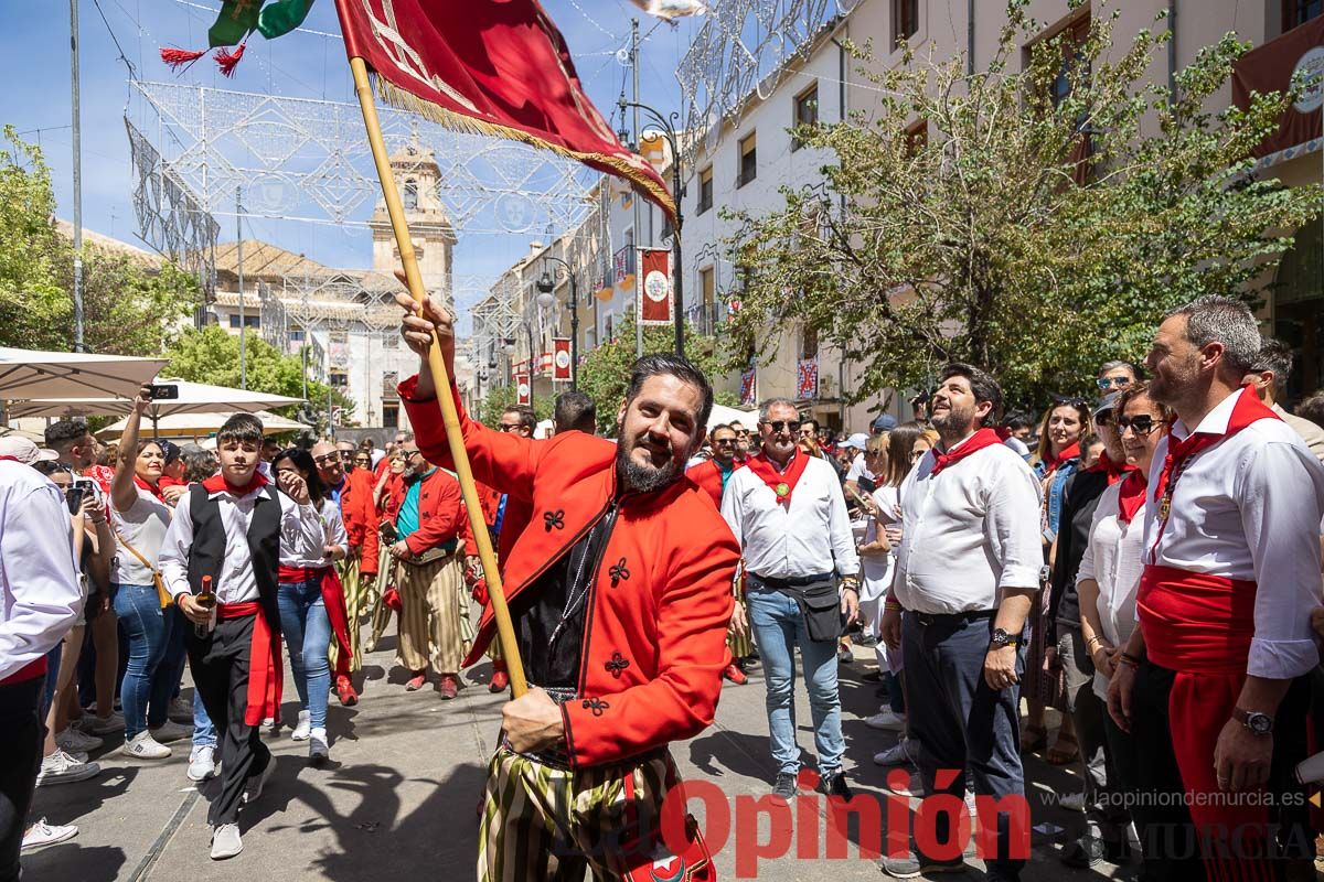 Moros y Cristianos en la mañana del dos de mayo en Caravaca