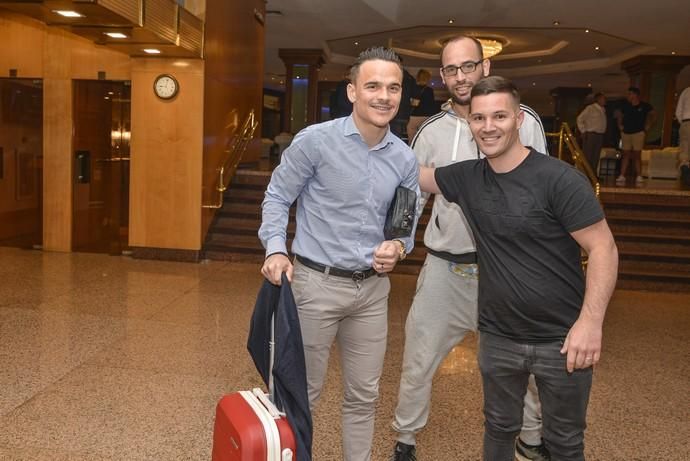 16/02/2018 SAN AGUSTIN. LLegada del Sevilla FC al Hotel Melía Tamarindo. FOTO: J. PÉREZ CURBELO