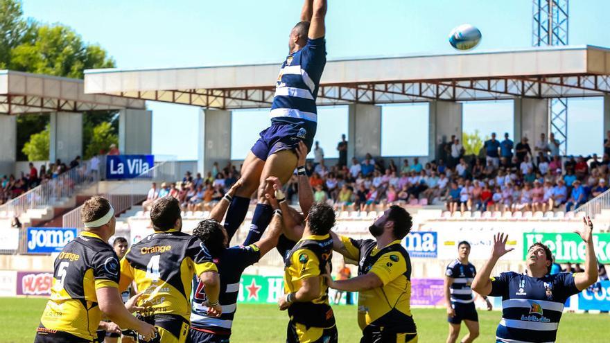 Un partido de La Vila durante esta temporada.