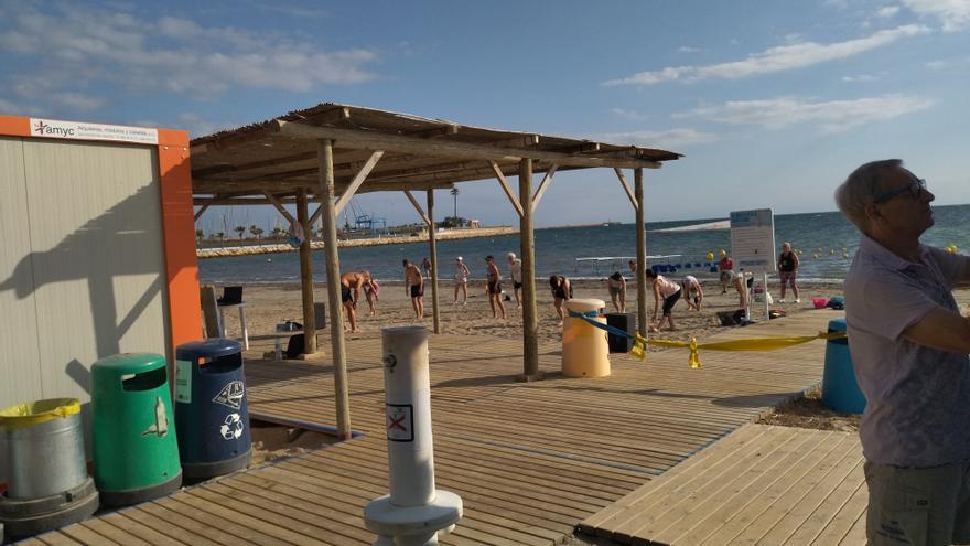 Dénia también inicia hoy el servicio de socorrismo en sus playas