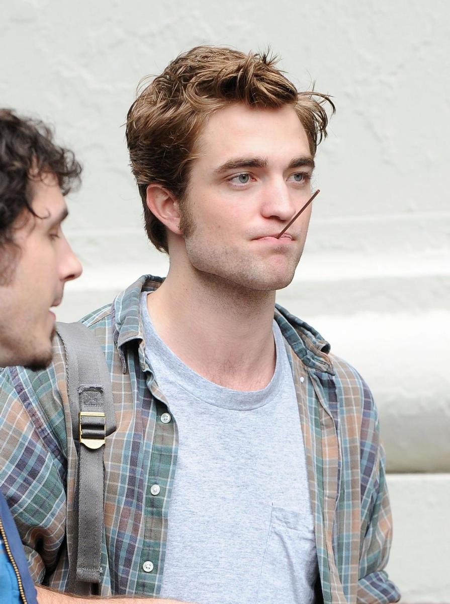 Robert Pattinson rodando Remember me'