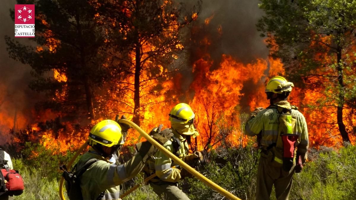 Incendio en la Serra Calderona