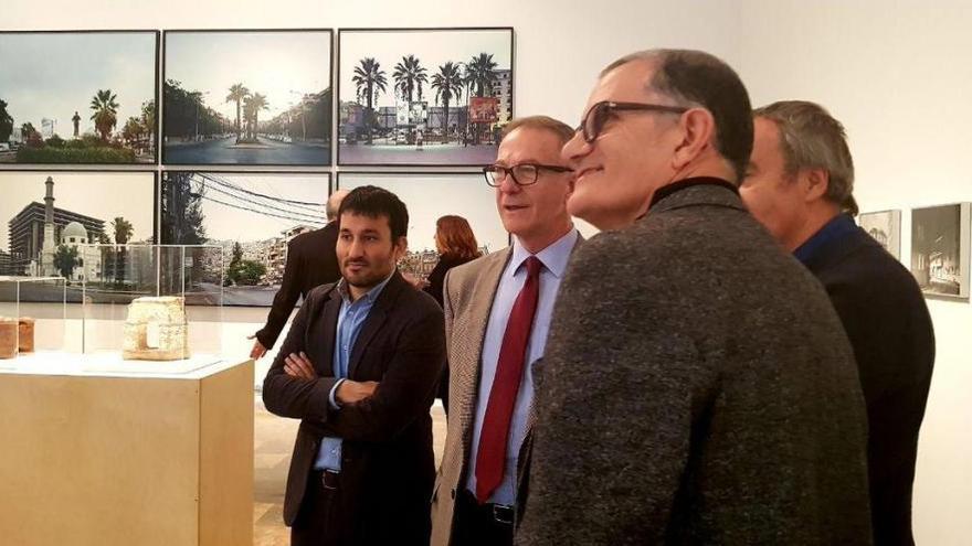 El ministro Guirao en su visita el pasado diciembre al IVAM